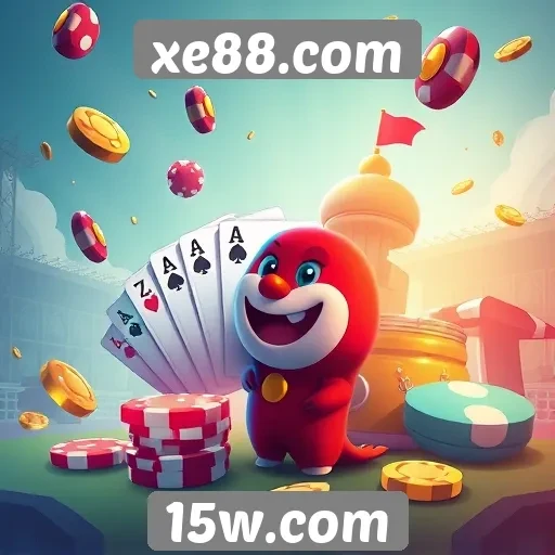 A variedade de jogos oferecidos em xe88.com